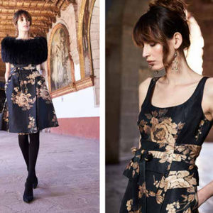 Peruvian Connection Dress & Alpaca CapeletNWOT
